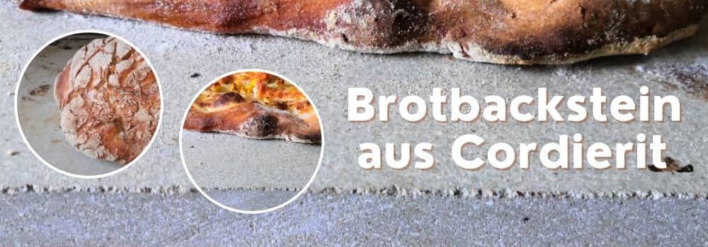 Brotbackstein aus Cordierit im Test